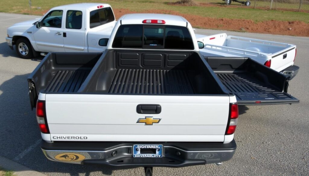 2006 Chevy Silverado truck bed length