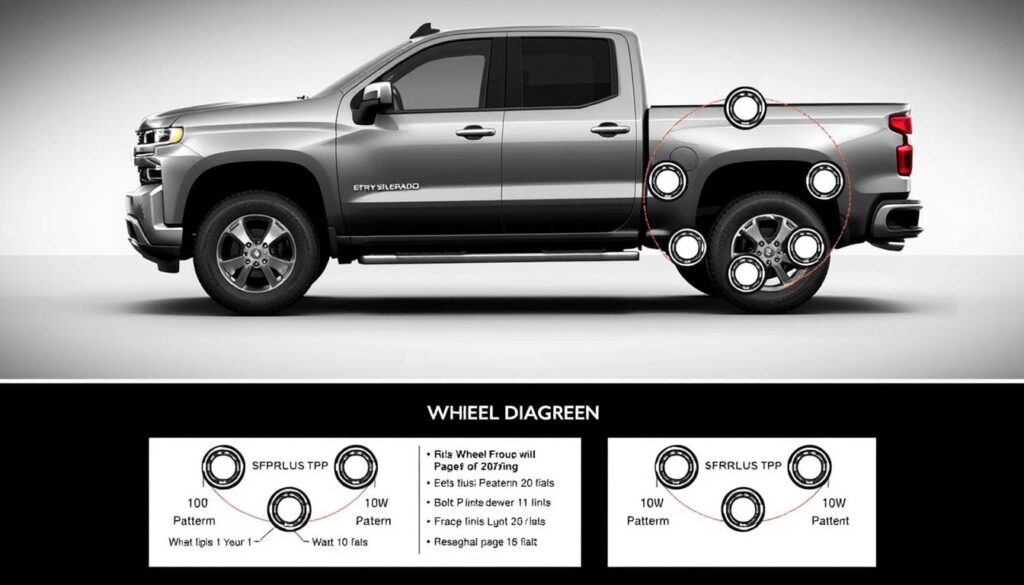 2018 Silverado bolt pattern details