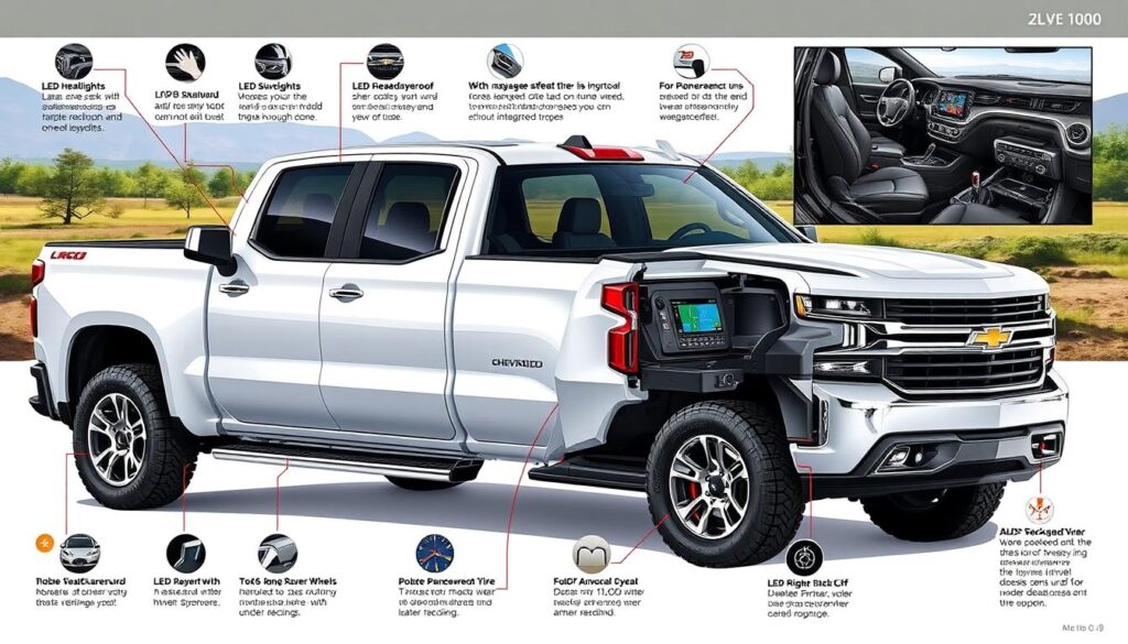 Chevrolet Silverado 1500 features