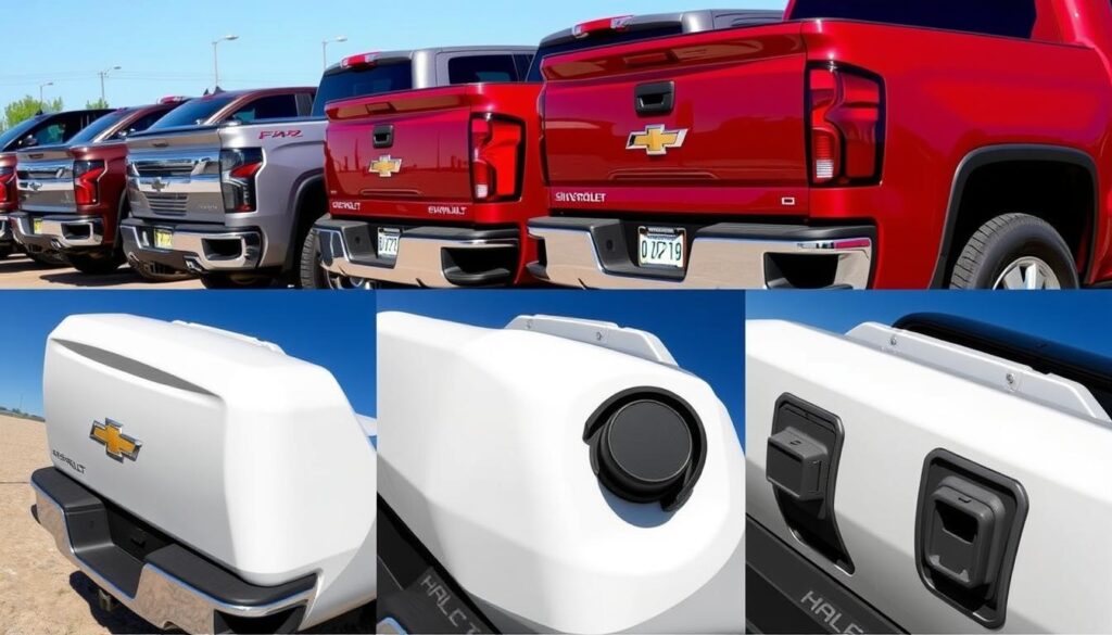 Chevrolet Silverado gasoline tank options