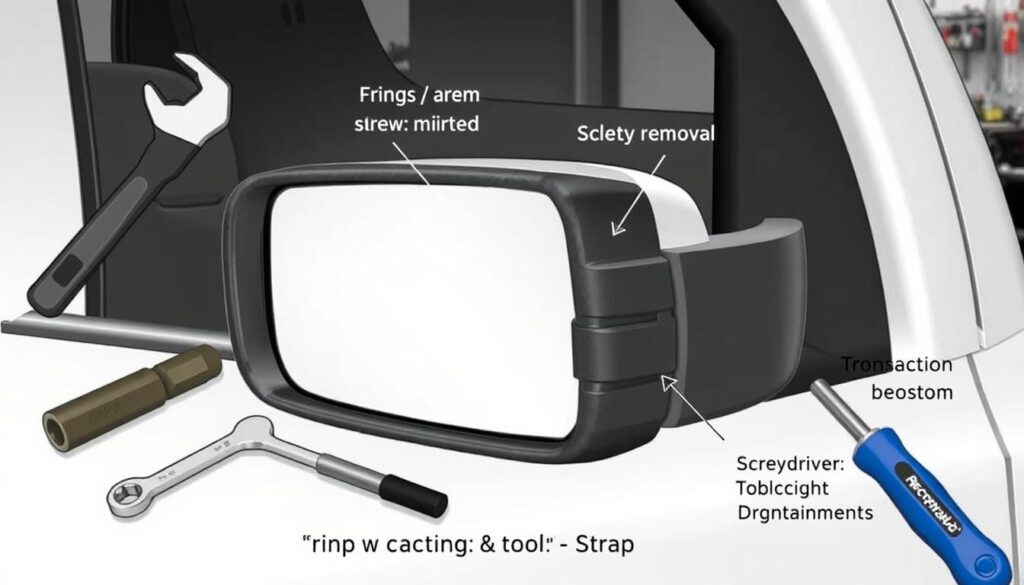 Chevrolet truck mirror instructions