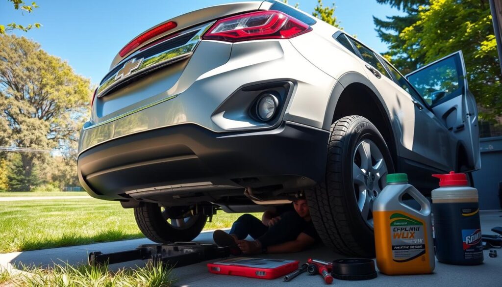 Chevy Equinox oil change