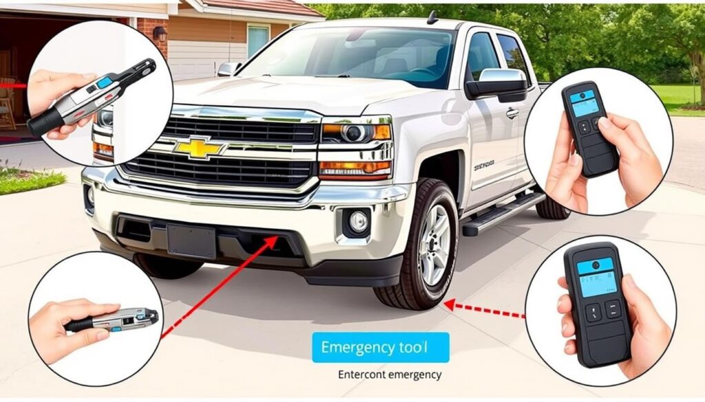 Chevy Silverado emergency unlock methods