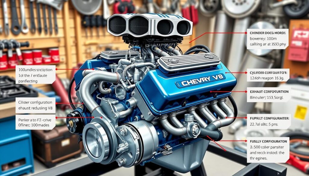 Chevy V8 engine specs