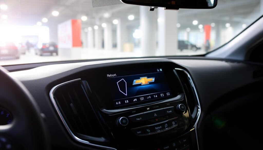 Chevy infotainment system reboot