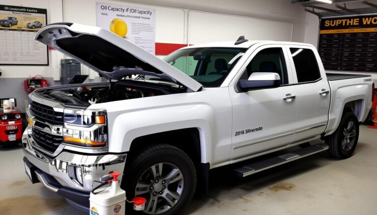 How Many Quarts Of Oil For 2016 Chevy Silverado 1500