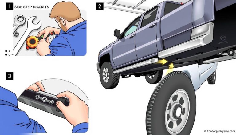 How To Install Side Steps On A Chevy Silverado