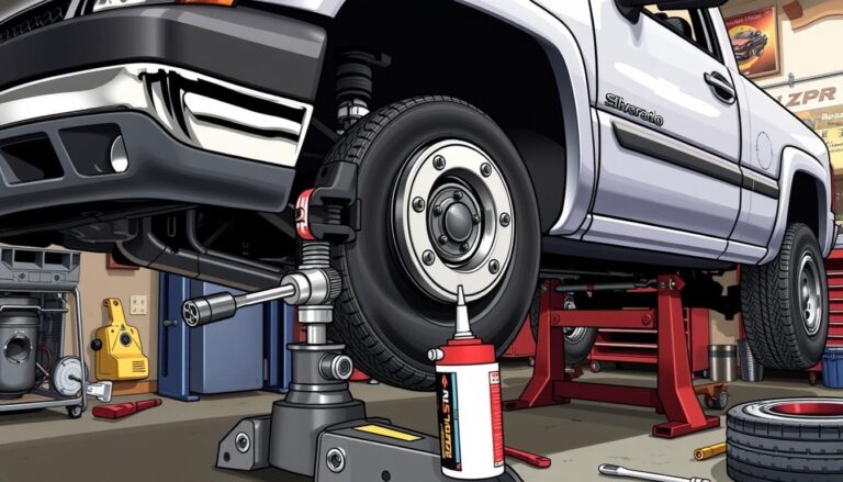 How To Replace Front Wheel Bearing On Chevy Silverado 2WD