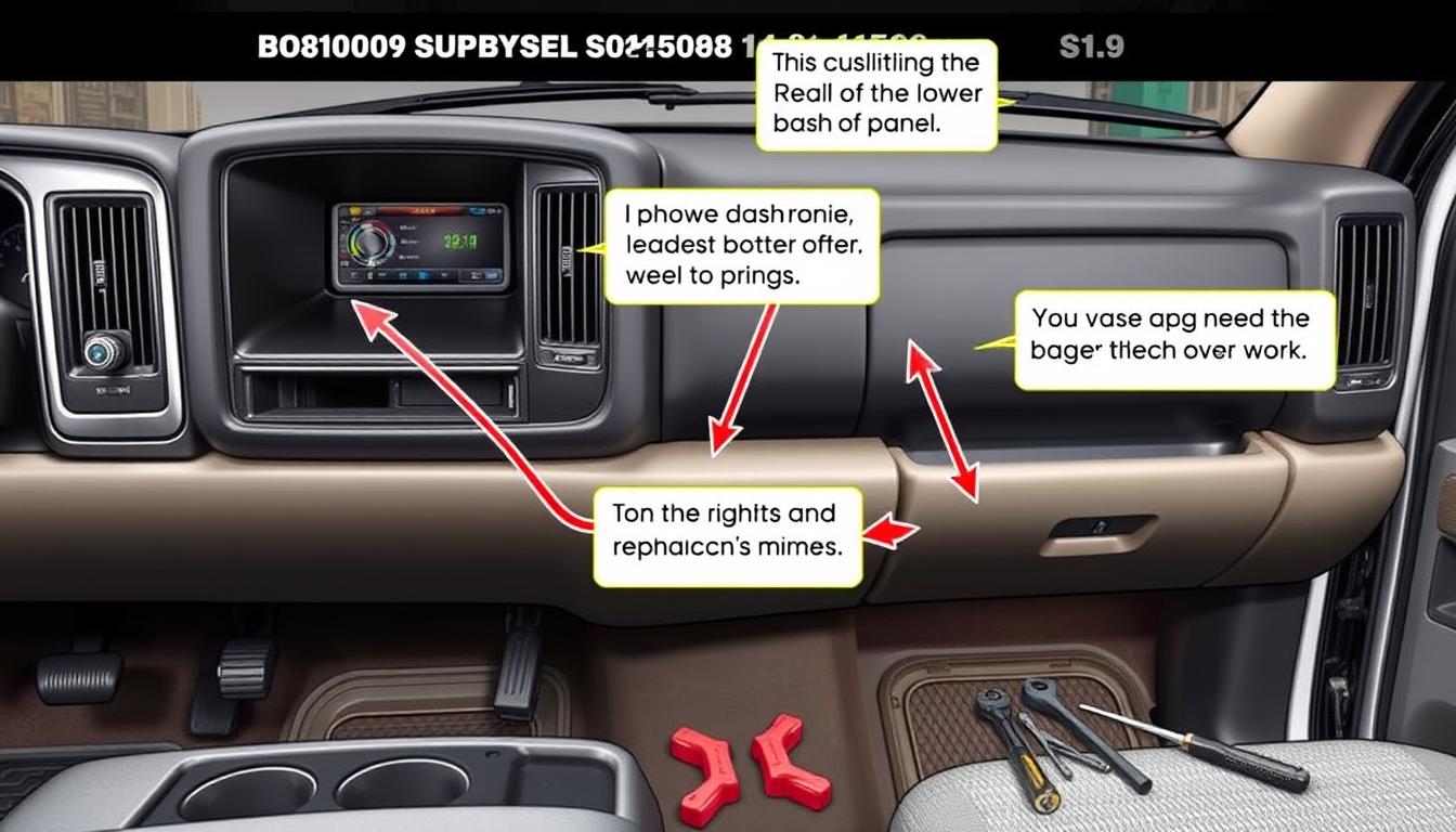 How To Replace Lower Dash Panel Chevy Silverado