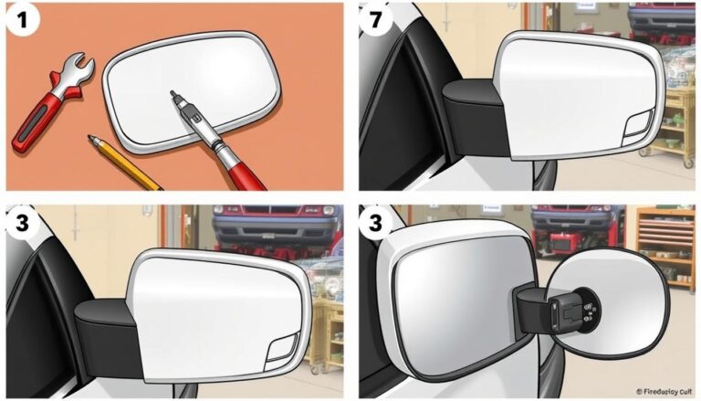 How To Replace Mirror On 2014 Chevy Silverado