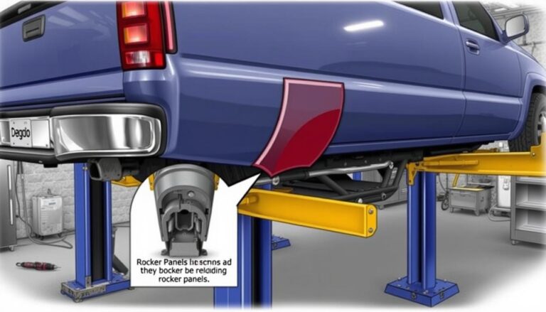 How To Replace Rocker Panels On 2000 Chevy Silverado