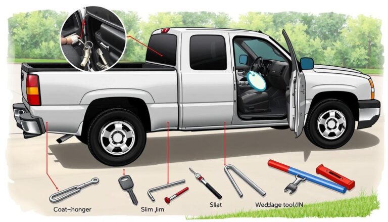 How To Unlock A 2005 Chevy Silverado Without Keys