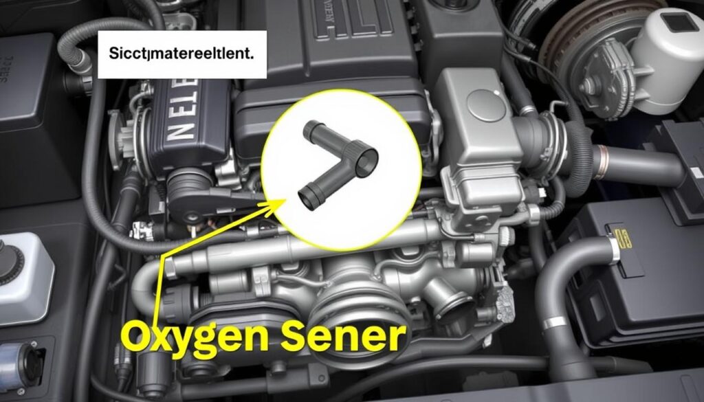 Oxygen sensor location