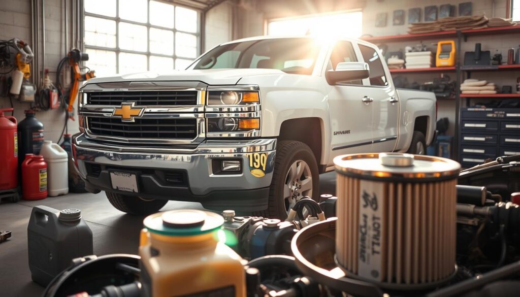 Regular checks and fluid changes for Chevy Silverado maintenance