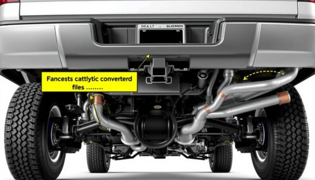 Silverado Catalytic Converter Placement