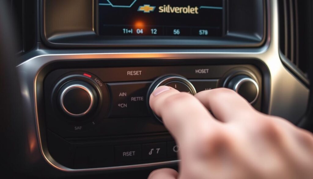 Silverado climate control reset