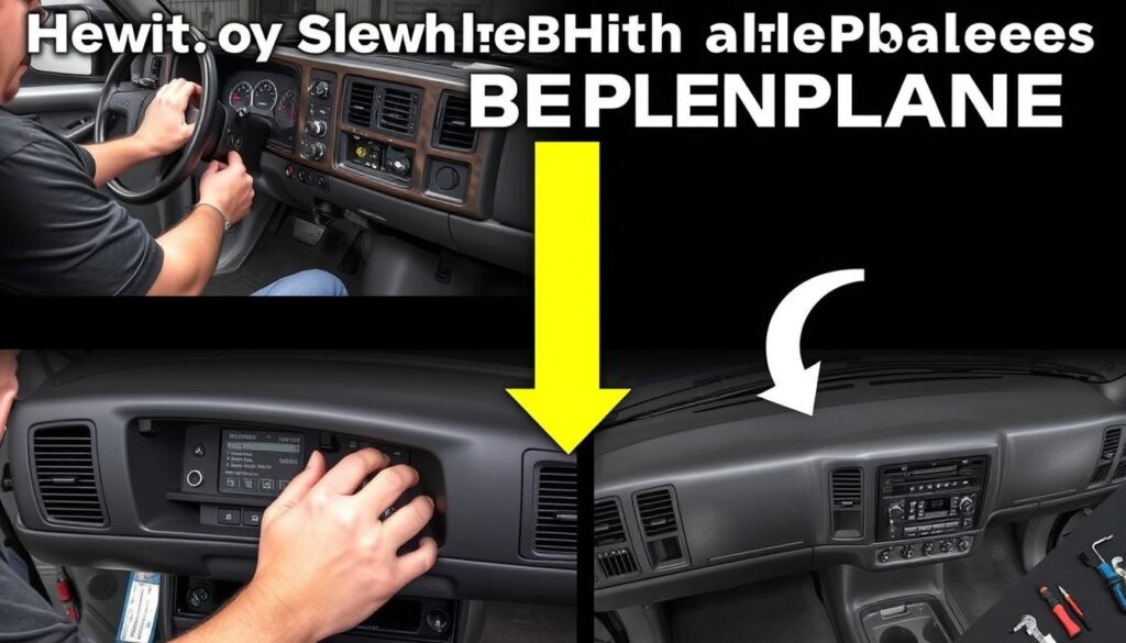 Step-by-step guide to replacing lower dash panel Silverado