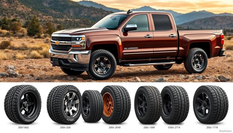 What Size Tires Can I Put On My Chevy Silverado 1500