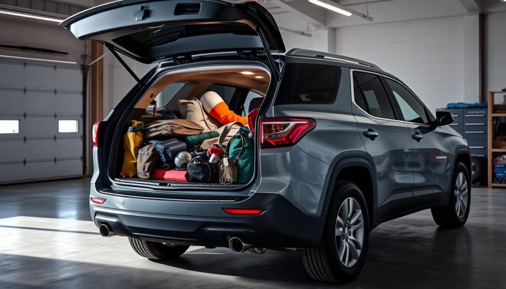 cargo capacity Chevy Traverse