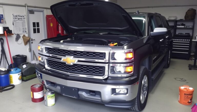 how many quarts of oil does a 2015 chevy silverado take