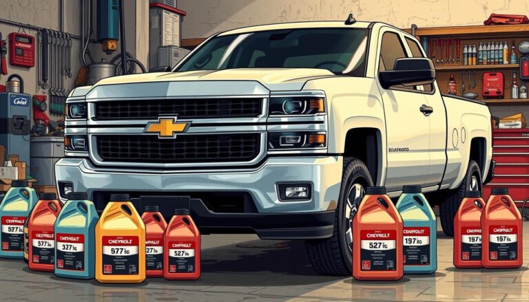 how many quarts of oil does a chevy silverado take