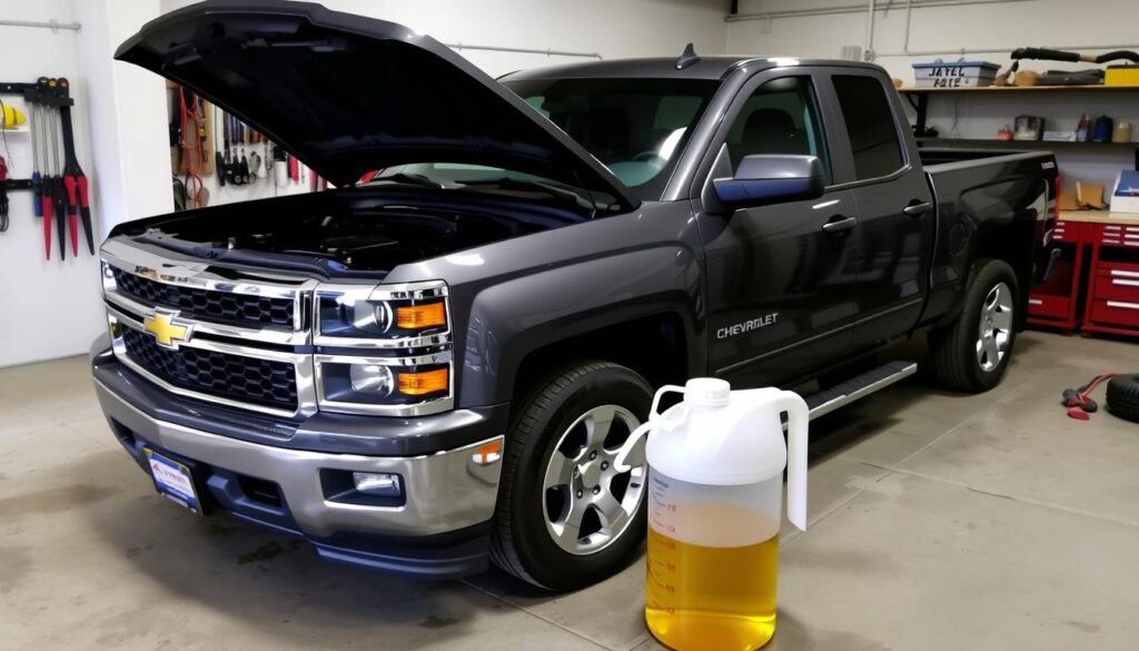 how much oil does a 2015 chevy silverado take