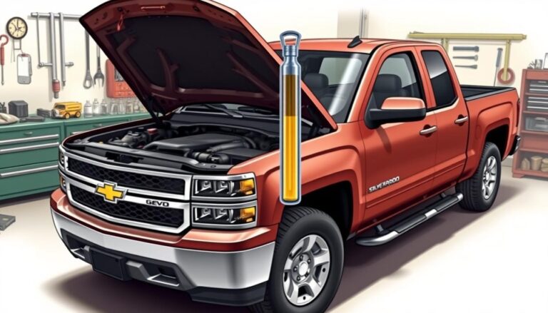 how much oil does a chevy silverado 1500 take