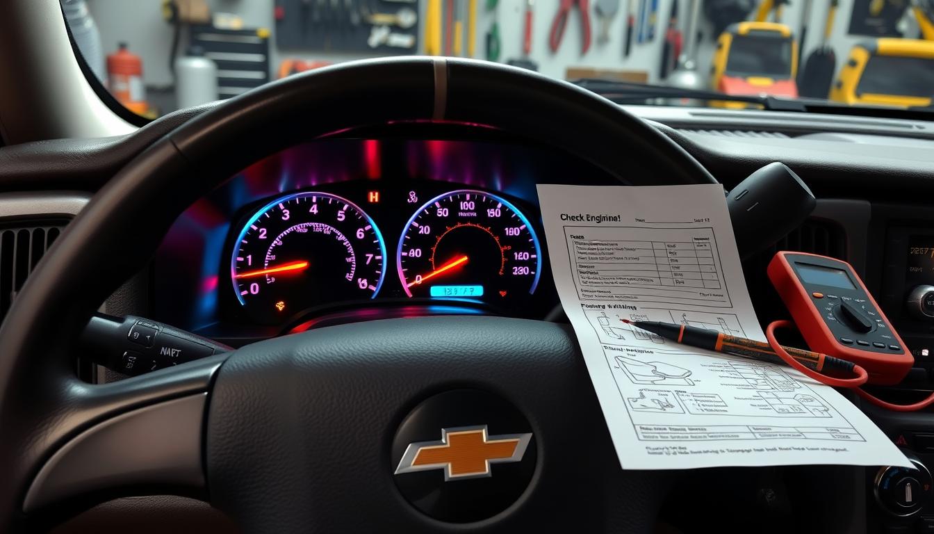 how to read obd2 codes without scanner chevy silverado