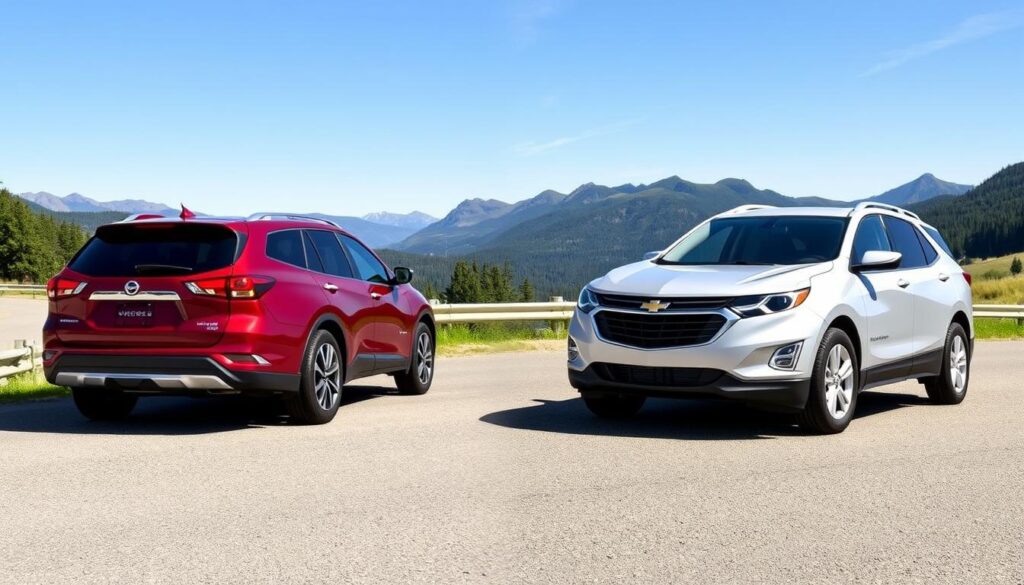 nissan rogue vs chevy equinox