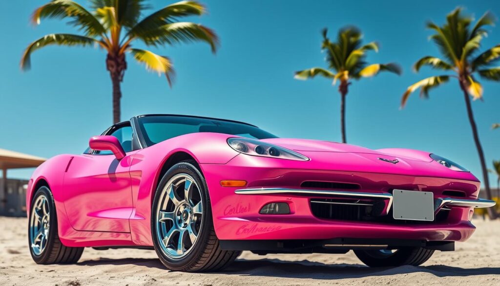 pink Corvette