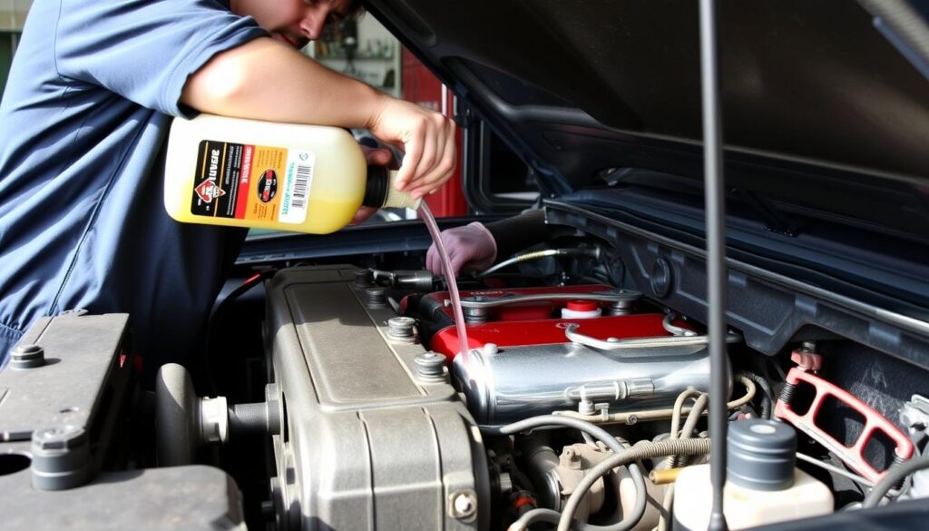 refilling coolant system