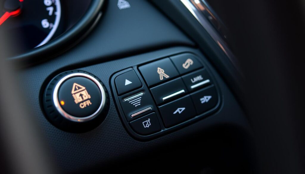 traction control buttons and controls