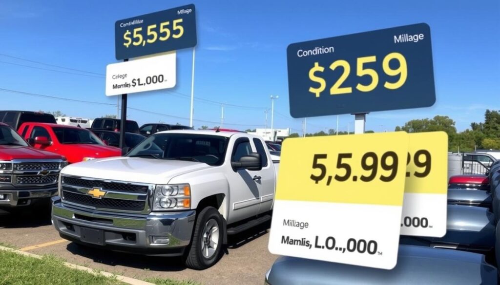 used truck pricing