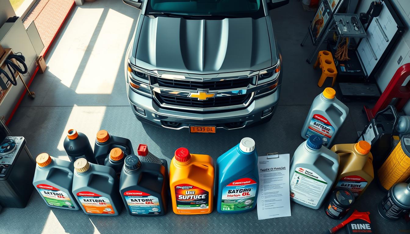 what oil does a chevy silverado 1500 take