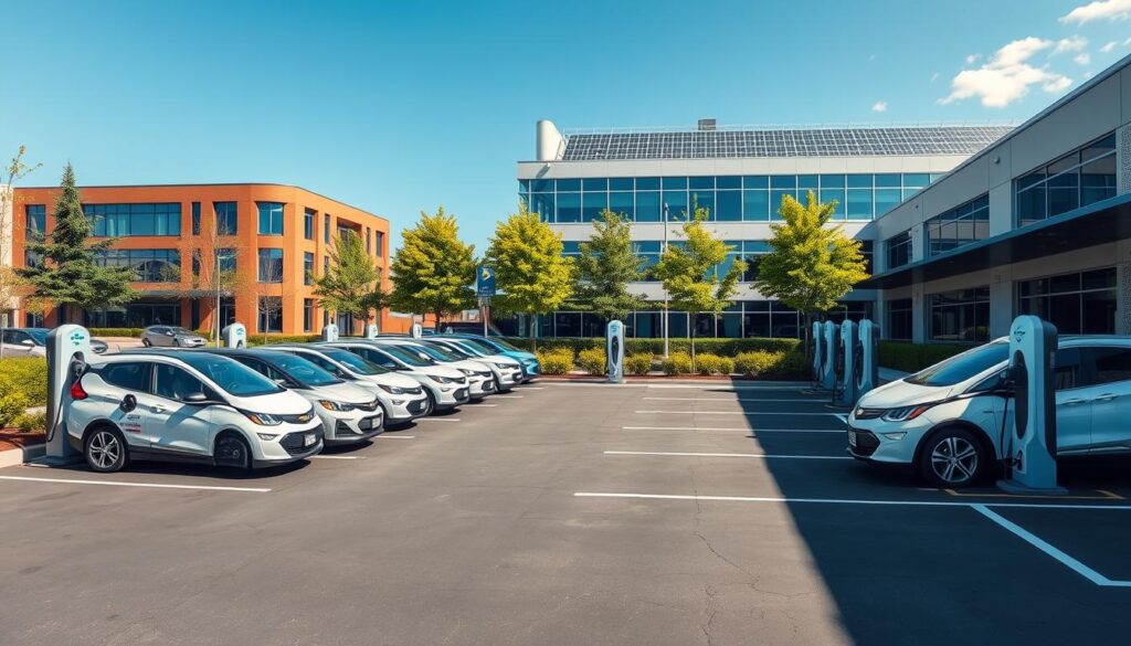 workplace charging for chevy bolt