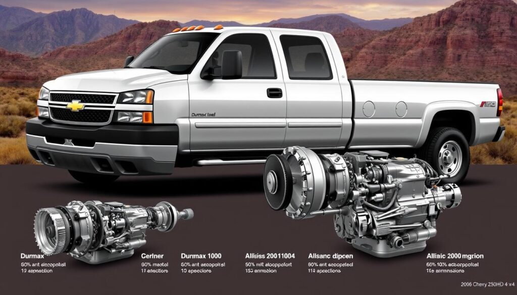 Duramax diesel transmission options