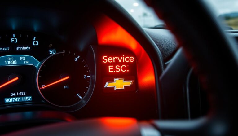 What Does Service ESC Chevy Silverado Mean