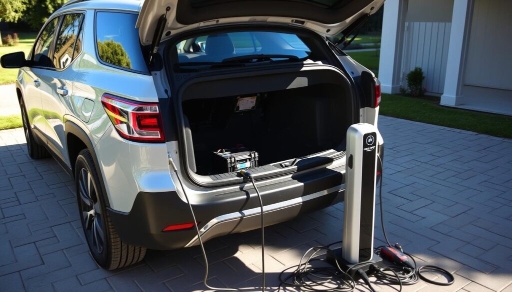 chevy traverse battery charging