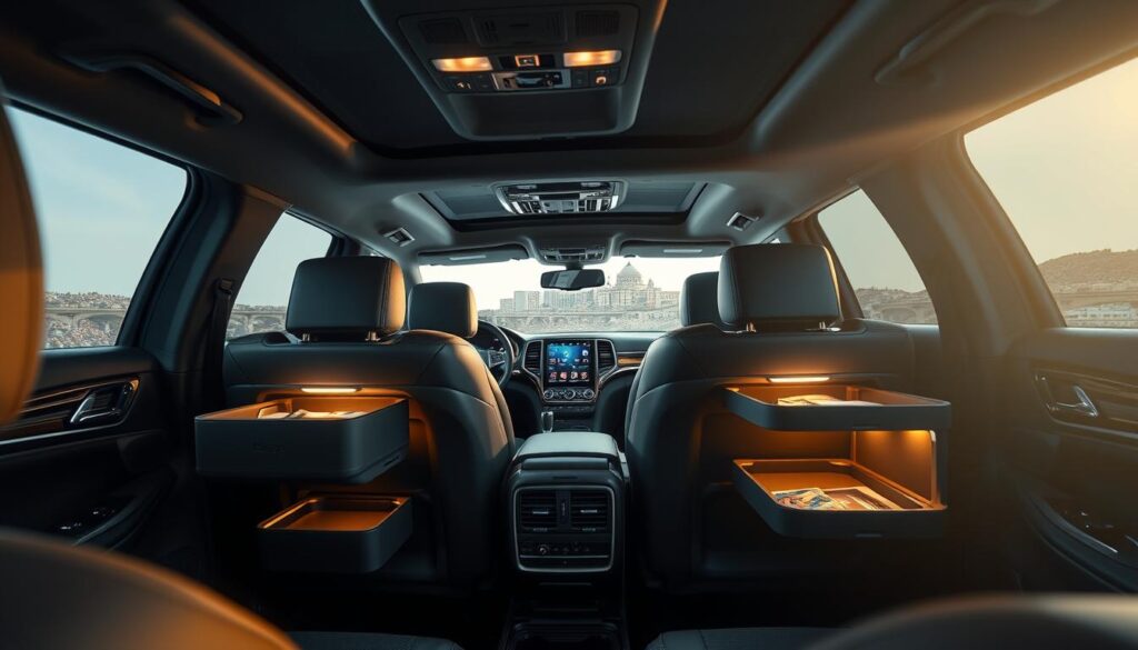 innovative storage solutions in Jeep Grand Cherokee