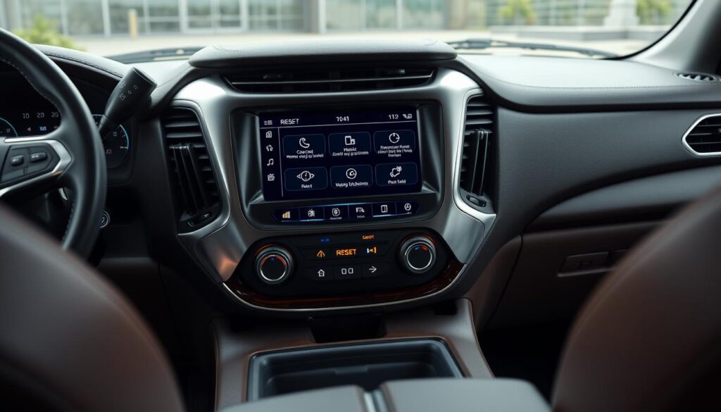 reset chevy tahoe infotainment system