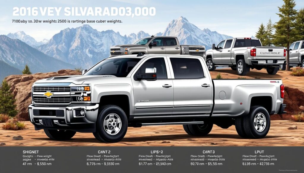 silverado 2500 specifications