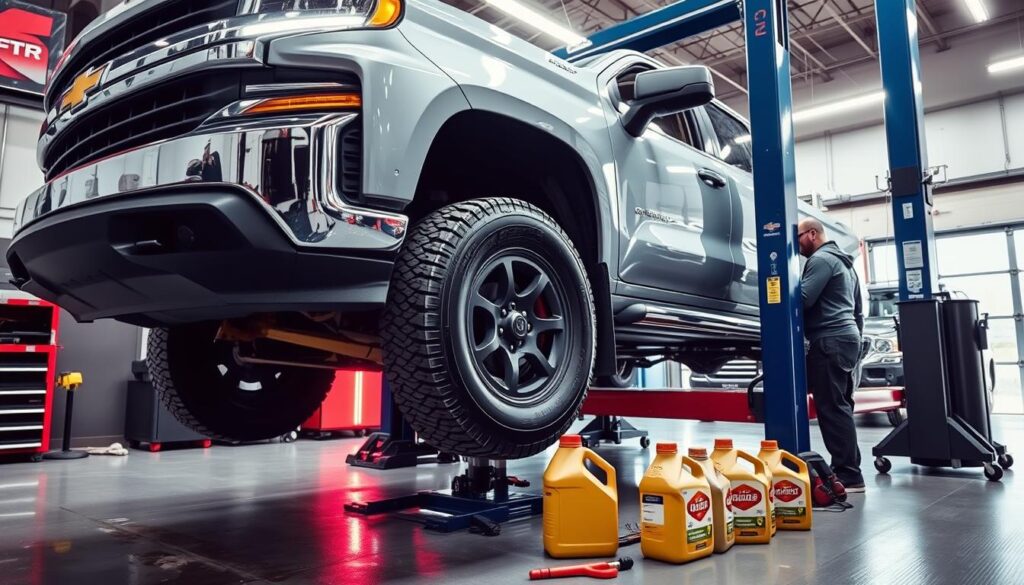 silverado oil change