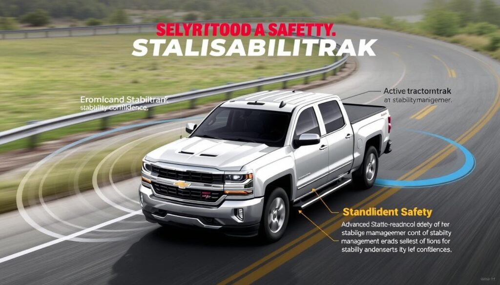 stabilitrak safety features silverado