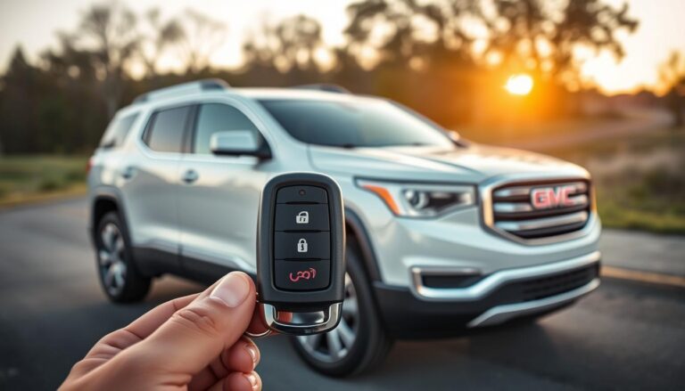 how to remote start gmc acadia