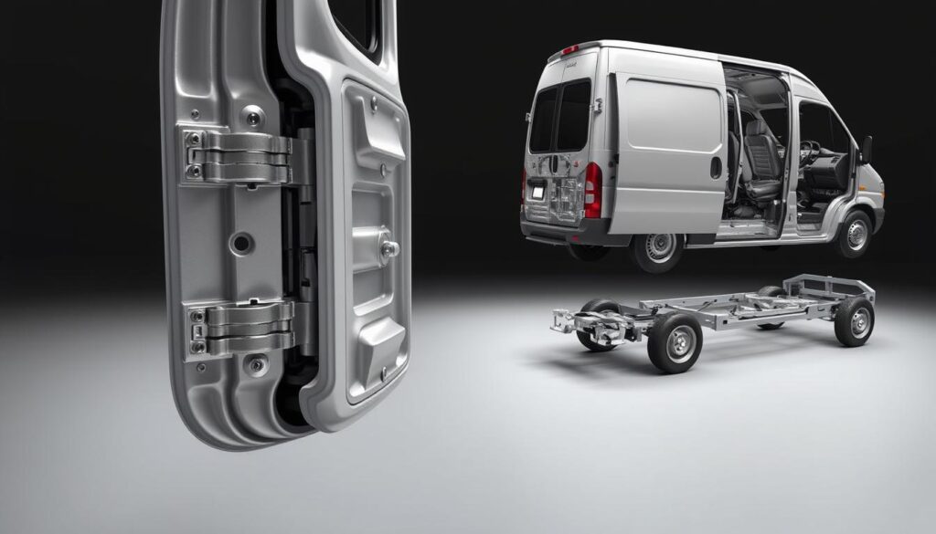 factors affecting chevy van door weight