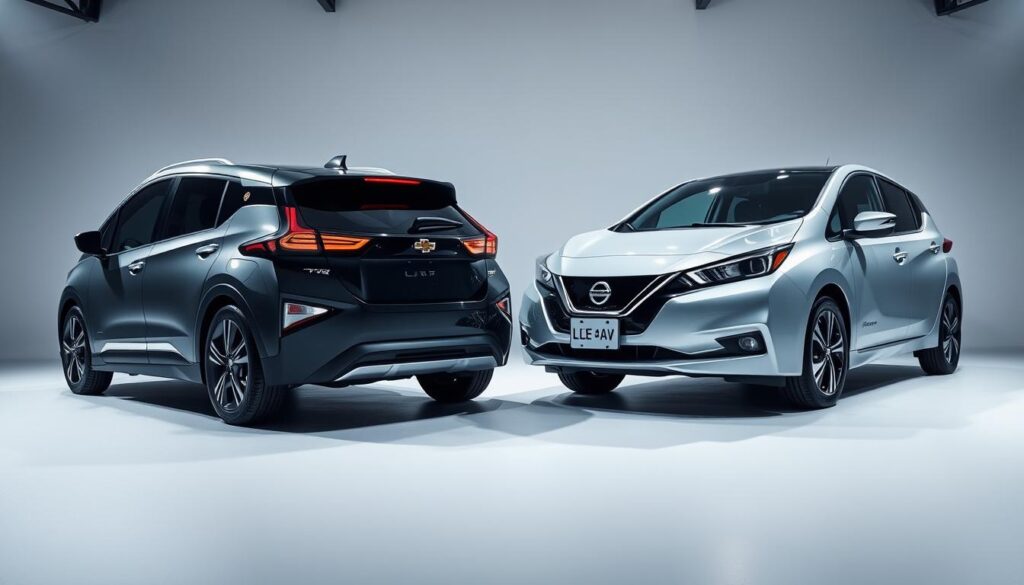 chevy bolt vs nissan leaf comparison
