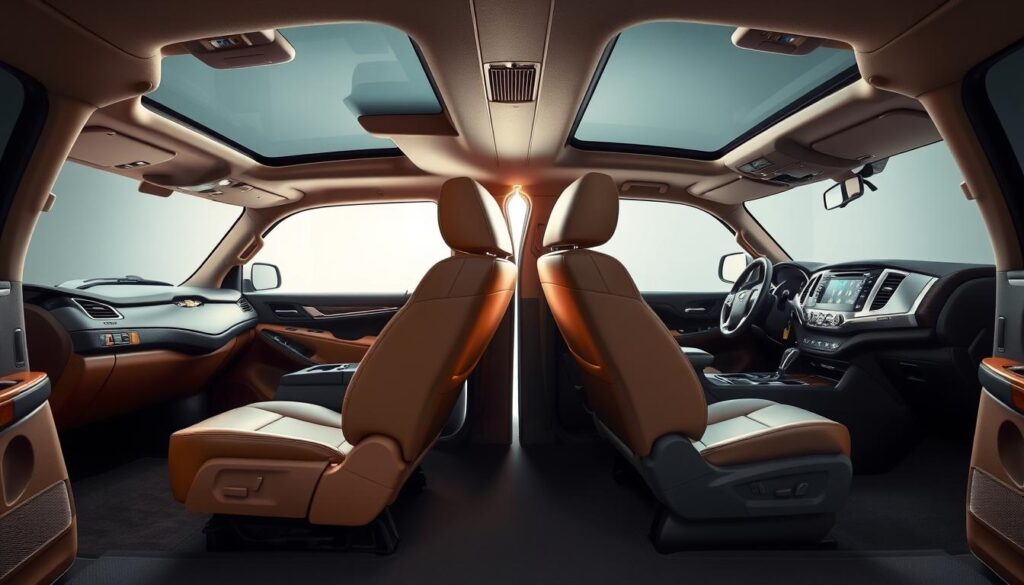 chevy tahoe vs toyota sequoia interior