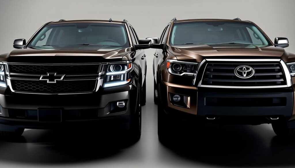 chevy tahoe vs toyota sequoia safety