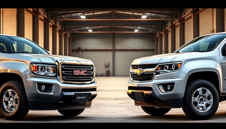 gmc canyon vs chevrolet colorado specs