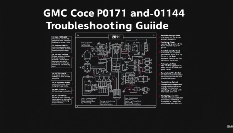 gmc code p0171 and p0174